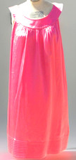 Pink Silk Tunic Dress Sleeveless Round Neck Mini Size 6 Pullover