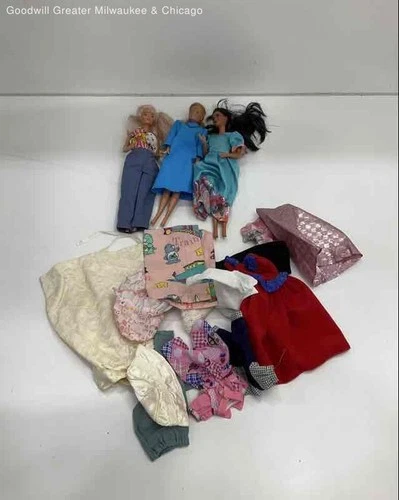 Vintage Mattel Variety of Barbies (3) and Accessories