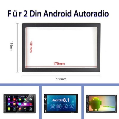 2 DIN Rahmen Frame Käfig 179mm*101mm Für Autoradio Doppel DIN Universal DHL