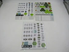 Steve Jackson Games Ogre Counter Sheets B1 C1 C3 C4 Paneuropean Old Nassau