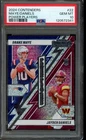 2024 Contenders Drake Maye Jayden Daniels RC Power Players #22 PSA 10