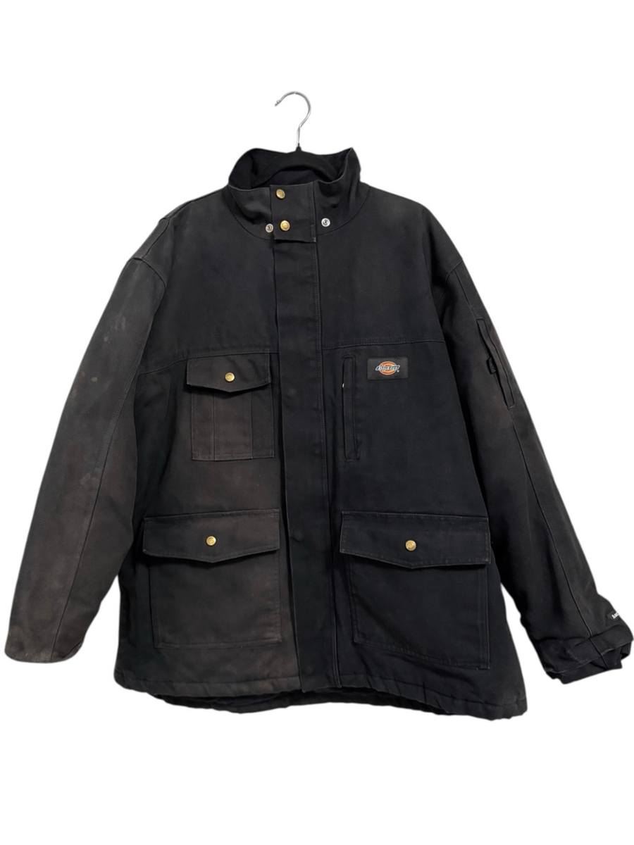ジャケット・アウター Dickies Duck Canvas Chore Coat Vtg Dickies Duck Canvas Work Chore Coat Men's XL Black Quilted