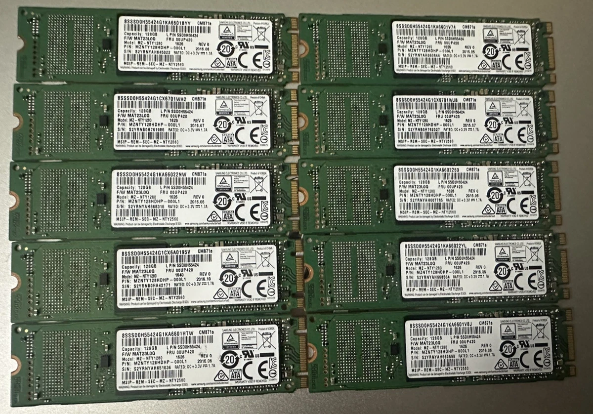 Samsung M.2 Interface 128 GB Solid State Drives for sale - eBay
