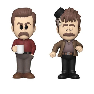 Funko Parks and Recreation - Ron Swanson Soda Vinyl Figure, 4.25-Inch Size