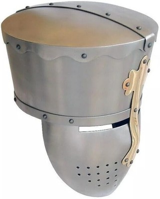 Grey Knight Templar Medieval Battle Warrior Helmet Armour