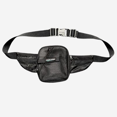 Vintage Case Logic Fanny Pack Portable CD Player Walkman Padded Bag Bum Bag