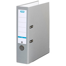 Elba Ordner Einsteckschild smart pro A4 PP Folie 80mm grau 100202150 *