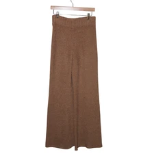 SKIMS Cozy Knit Camel Pants Size L/XL