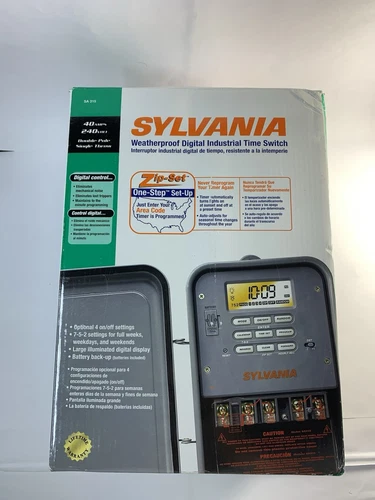 SYLVANIA SA-315 Digital Industrial Time Switch