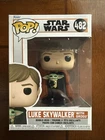 Funko Pop Star Wars Mandalorian Luke Skywalker with Child Vinyl Figure 482 Grogu
