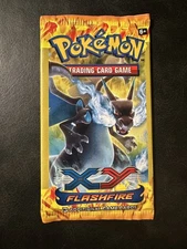 Pokemon Flashfire 3 Card Mini Booster Pack - Art as Shown - New Sealed
