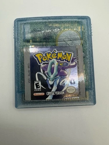 Pokemon: Crystal Version (Game Boy Color) Authentic Tested *NEW BATTERY