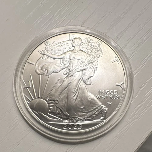 U.S. Mint American Eagle 2023 1 oz Silver Coin .999 Fine Bullion