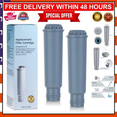 Coffee Machine Water Filter Cartridges - Pack of 2 for Krups/Melitta