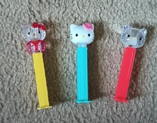 3 Hello Kitty Pez Dispenser Only
