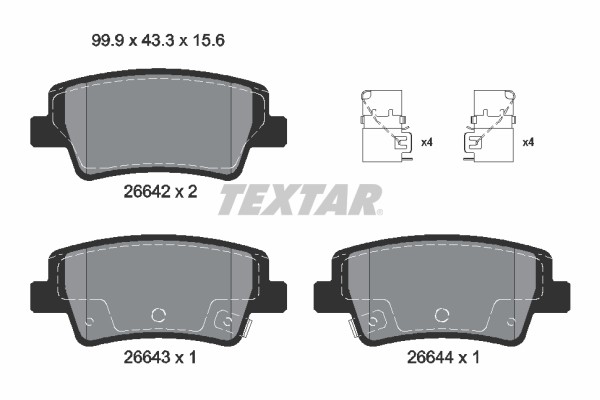 Bremsbelagsatz BremsklöTze FüR Hyundai Elantra VII Stufenheck CN7 I20 BC3-image