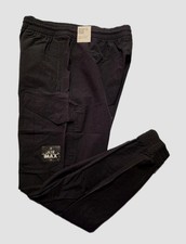 NIKE AIR MAX BLACK CARGO PANTS MEN'S SIZE LARGE DO7240-010 NWT. 