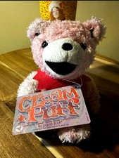 Cream Puff 7" Grateful Dead Bean Bear With Tag Series 12 Liquid Blue
