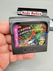 SEGA Game Gear 7 Game Bundle - Sonic, Tempo Jr, Headdy, Captain America, Etc