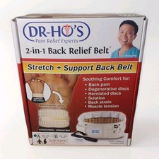 DR-HO'S 2-in-1 Decompression Belt Lower Back Pain Relief Size A 25-41 Inch 