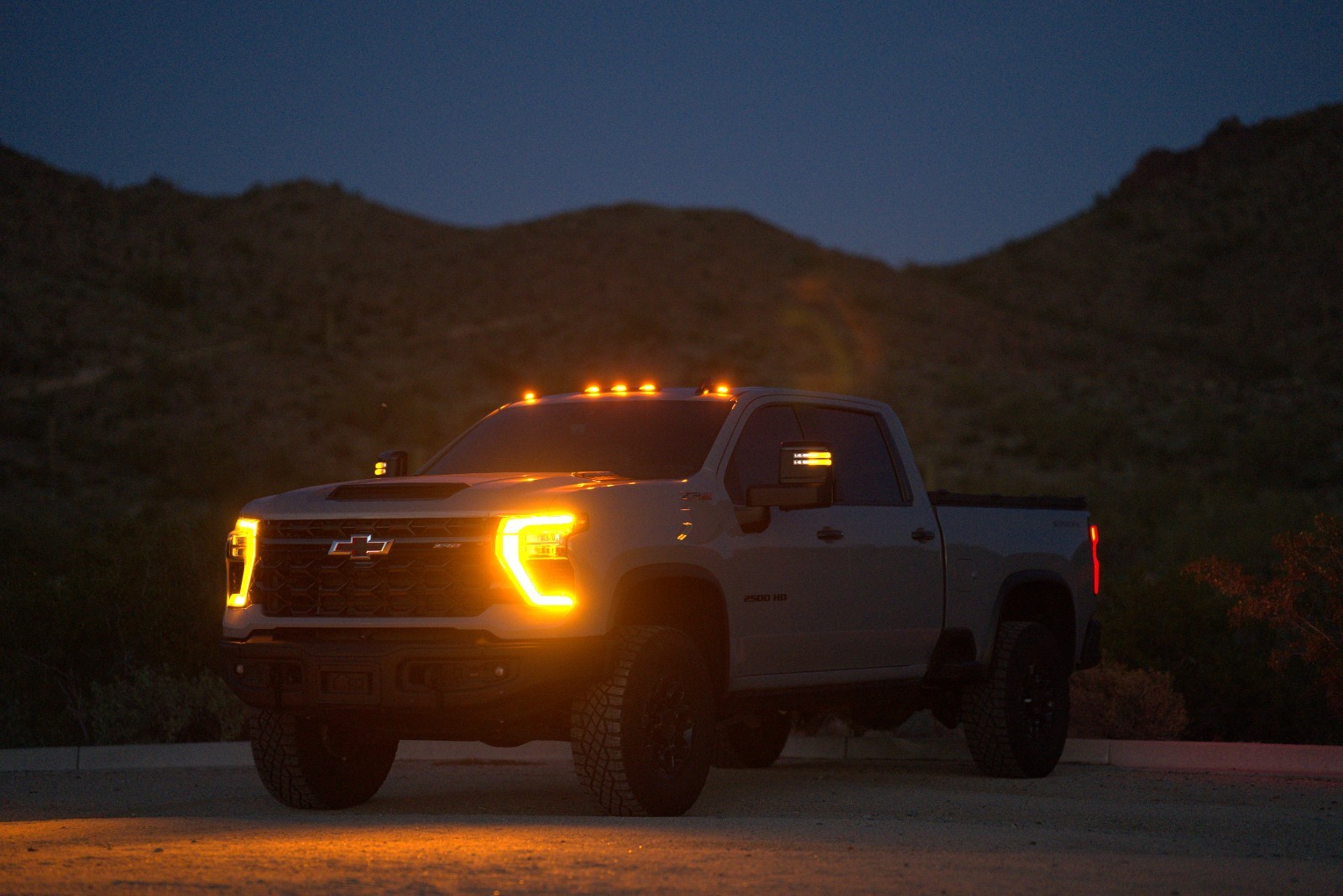 2024-2026 Chevy Silverado 2500/3500 HD Amber DRL Kit (Daytim