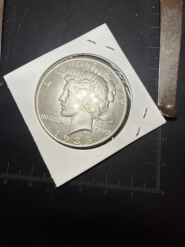 1935 Peace Silver Dollar-AU Condition-90% Silver- Ships Fast