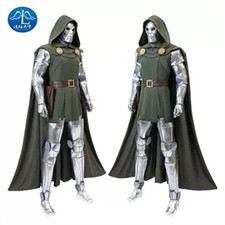 Doctor Doom Cosplay Costume Victor von Doom Battle Suits Halloween Men's Outfits