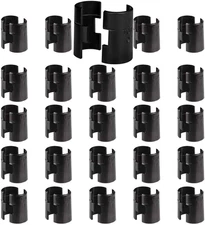Wire Shelf Clips Wire Shelving Shelf Lock Clips 25 Pairs 50 Pieces for 3/4