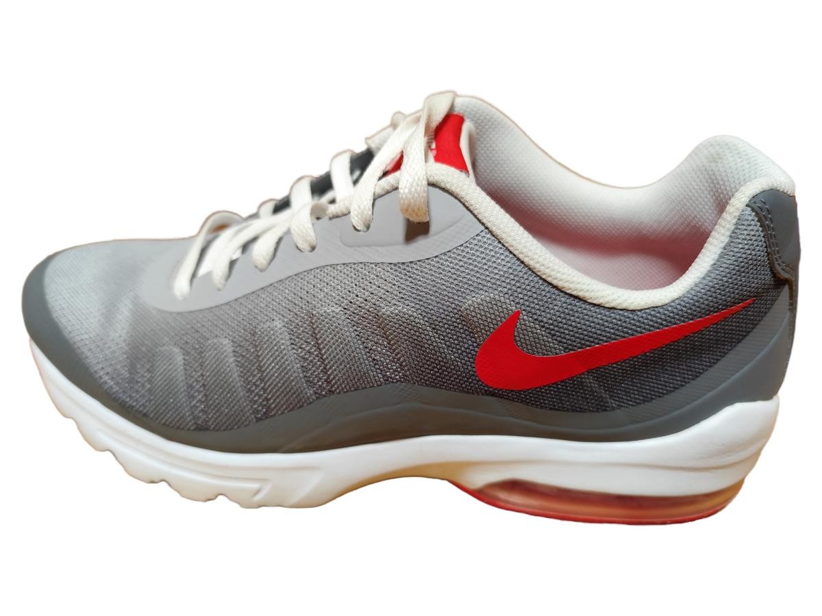 Nike Air Max Invigor scarpe sportive uomo grigio rosso 45,5 foto 2