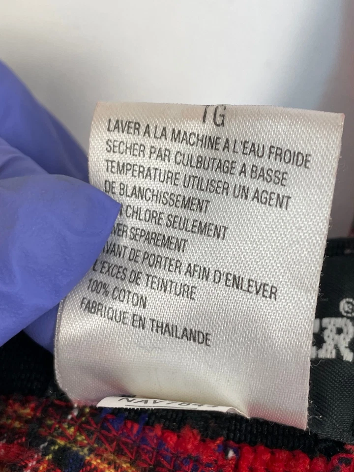 Pantalones de salón Joe Boxer para hombre rojos a cuadros talla XL Foto 4 de 4