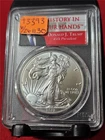 2017  American Silver Eagle ASE $1 PCGS MS 70 FDI DONALD TRUMP 1 OF 2000 #T3393