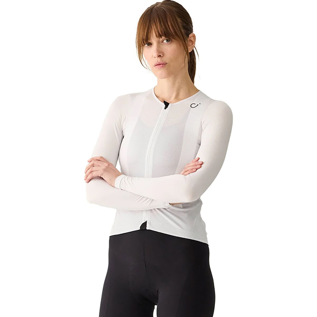 Ультралегкий сетчатый трикотаж Velocio с длинным рукавом - Женский