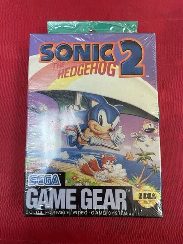 Sonic the Hedgehog 2 (Sega Game Gear, 1992) Sealed