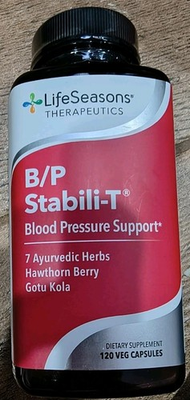 #ad Life Seasons B P Stabili T Blood Pressure Support 120 Count 5 2027 FREE Ship $33.50
