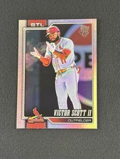 2026 Topps Series 1 VICTOR SCOTT II Rainbow Foil #221 St. Louis Cardinals
