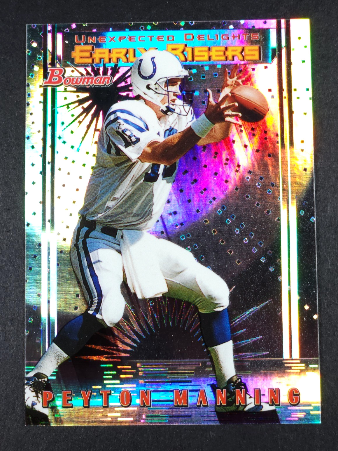 1999 BOWMAN EARLY RISERS HOLOFOIL #U2 PEYTON MANNING *E2* COLTS *HOF* *NRMT/MINT