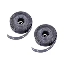 3/4 in. x 25 ft. 28-Gauge Galvanized Pipe Hanger Strap (2-Pack)