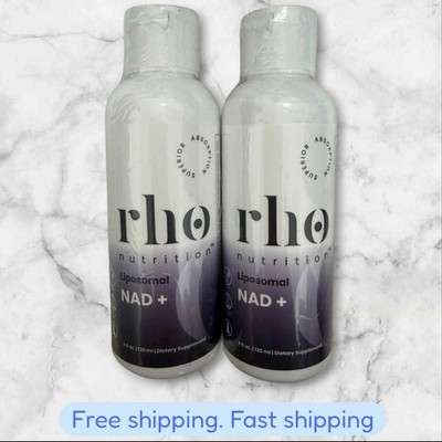 FOR 2 rho Nutrition Liposomal NAD+ 4oz 120 ML BRAND NEW SHIPPING