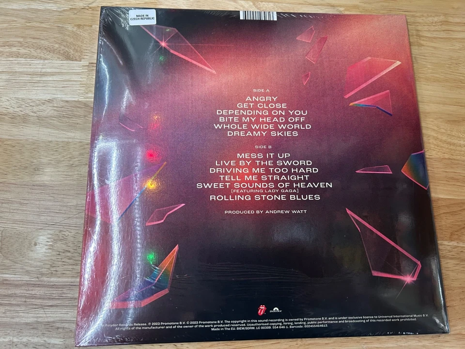 ROLLING STONES HACKNEY DIAMONDS LIMITED PURPLE TRANSPARENT 180G 2023 SEALED MINT - Image 2 of 4