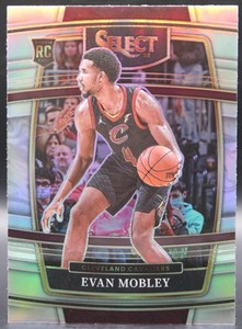 2021-22 Panini Select - Concourse Evan Mobley #5 Silver Prizm (RC)