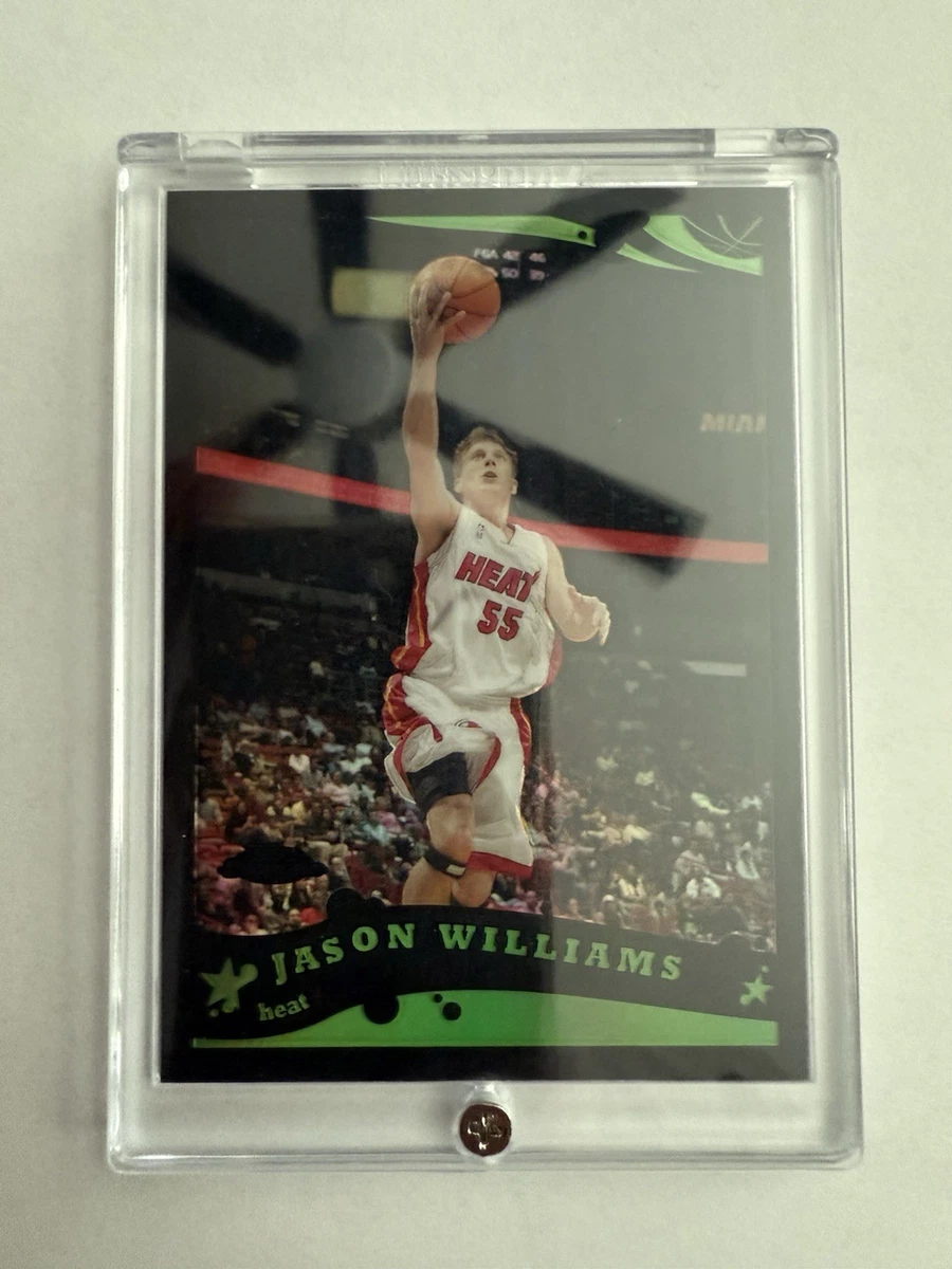 Jason Williams Miami Heat Basketball Serial Numbered Sports