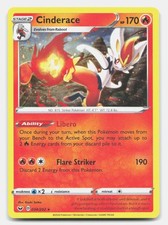 Cinderace (Cosmos Holo) 034/202 Carte e Prodotti Vari Pokemon TCG NM