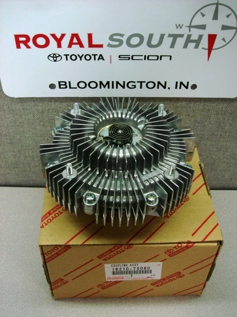 Acoplamiento embrague ventilador genuino OEM OE Toyota 4Runner T100 Tacoma 2,4 L 2,7 L Foto 2 de 3