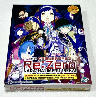 Re:Zero - Starting Life in Another World (Season 1&2 + Shin Henshuu-Ban + 2 OVA)