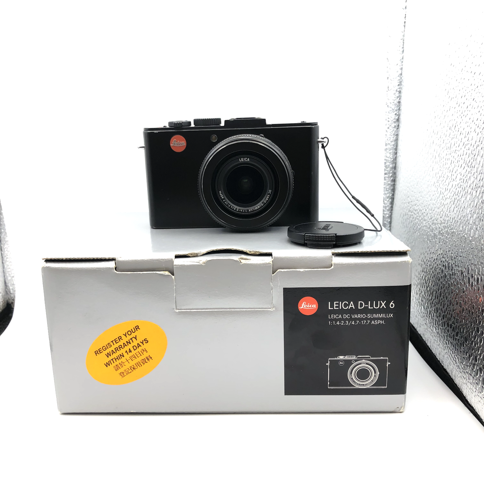 Leica+D-LUX+6+10.0MP+Digital+Camera+-+Gloss+black for sale online