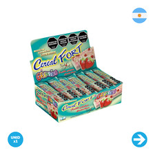 Felfort - Barra De Cereal Chocolate Blanco y Frutilla Cerealfort x 24 Unidades