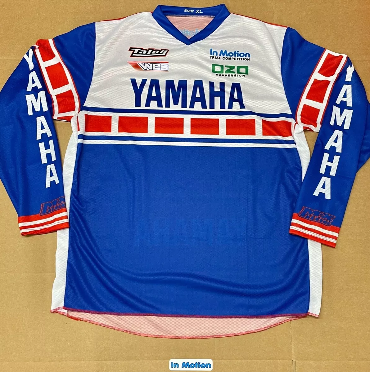 Tee shirt yamaha bleu new arrivals
