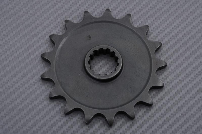 Pignon RENTHAL 17 dents pas 520 pour éliminer les sauts de chaîne DR350