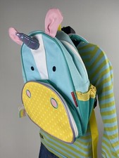 SKIP HOP Little Kid Unicorn Backpack 12" Preschool School Bag Blue