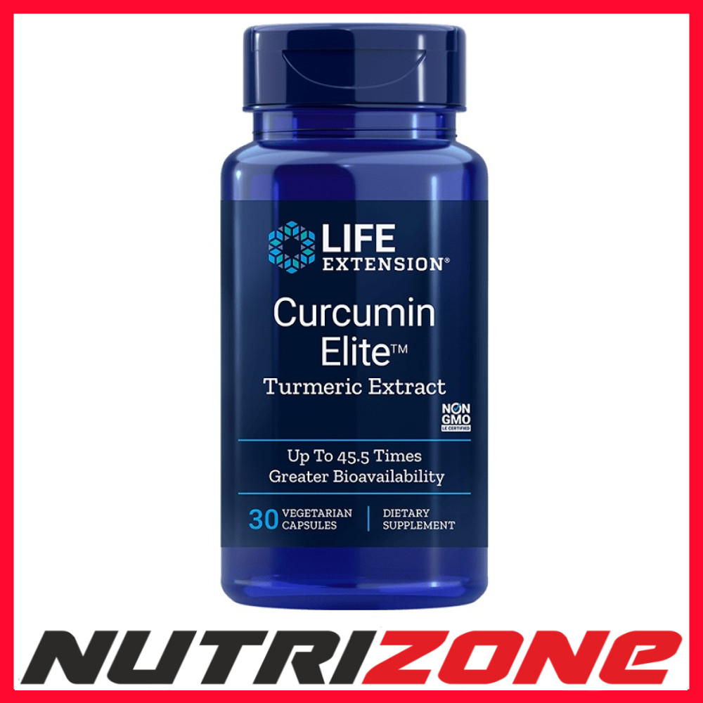 Life Extension Curcumin Elite Turmeric Extract - 30 vcaps